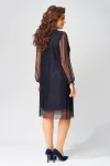 Платье Fita 1383 Вецена темно-синий