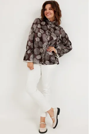 Блузка Begimoda 4140 шоколад