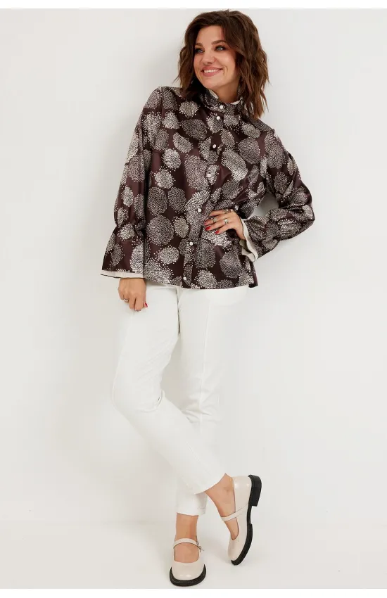 Блузка Begimoda 4140 шоколад