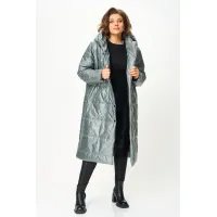 Пальто Anastasia Mak 3011 мох