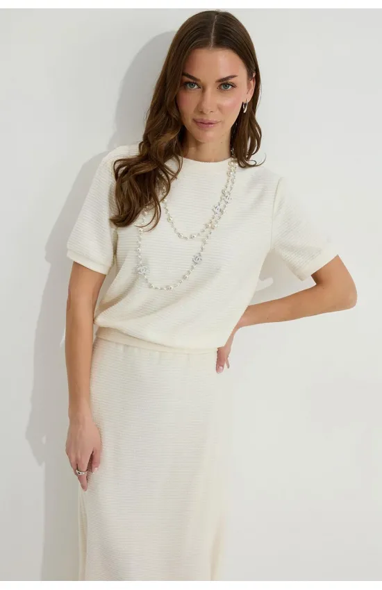 Кофта Люше 4312 молоко