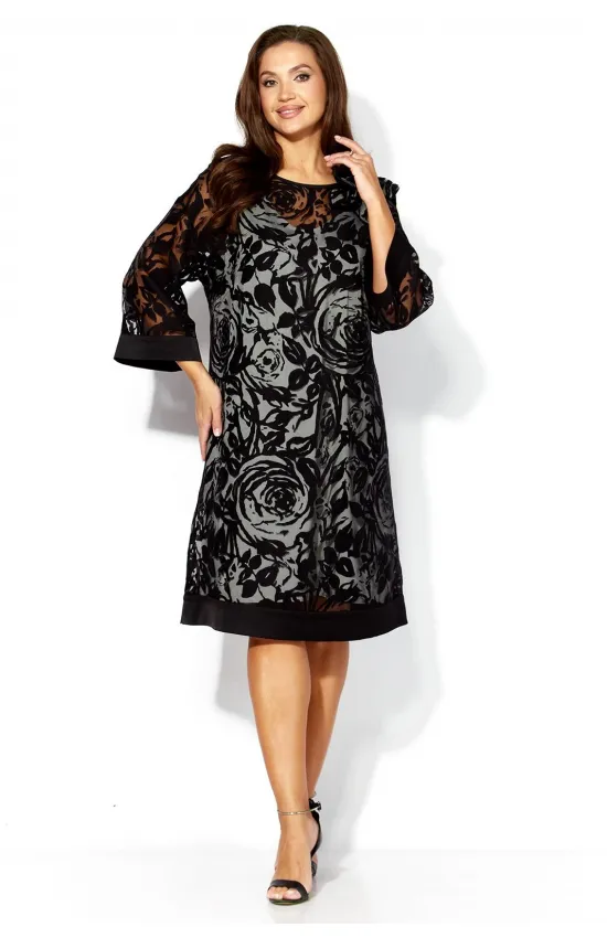 Платье Таиер 1390 черный Платье Таиер 1390 черный