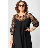 Платье Eva Grant 7279С черный