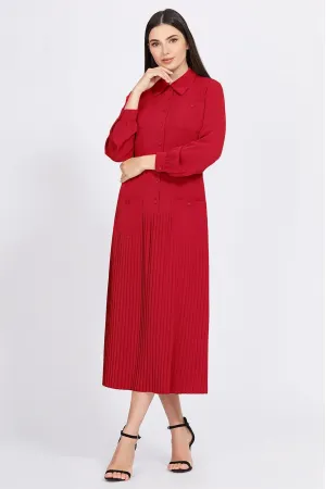 Платье Bazalini 4929 красный