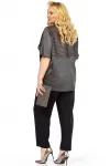 Блузка Элль-Стиль 2439а серебро