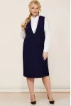 Платье Линия-Л Б-1997 темно-синий