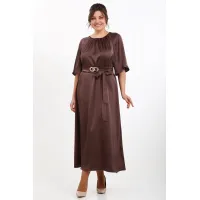 Платье Rishelie 975 шоколад