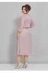 Платье Mira Fashion 5446 пыльная роза