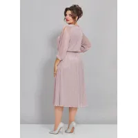 Платье Mira Fashion 5446 пыльная роза