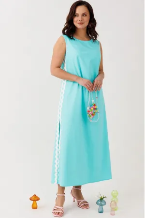Платье Мублиз 321 голубой