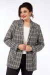 Пиджак Matini М4.1359/1 серый+клетка