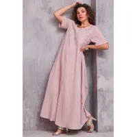 Платье Begimoda 1049 пыльная  роза