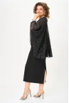 Платье Michel Chic 2202 чёрный, горох Платье Michel Chic 2202 чёрный, горох