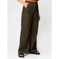 Брюки Zlata 4437 т.оливковый