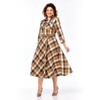 Платье Милора-Стиль 1385 карамельный