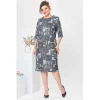 Платье Romanovich 1-2639 серый Платье Romanovich 1-2639 серый