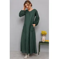Платье Амулет 9911 изумруд 170
