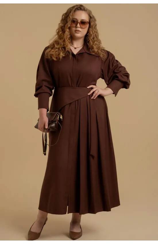 Платье Deesses 1295.1 бордовый