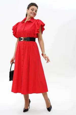 Платье Alani 2445 красный