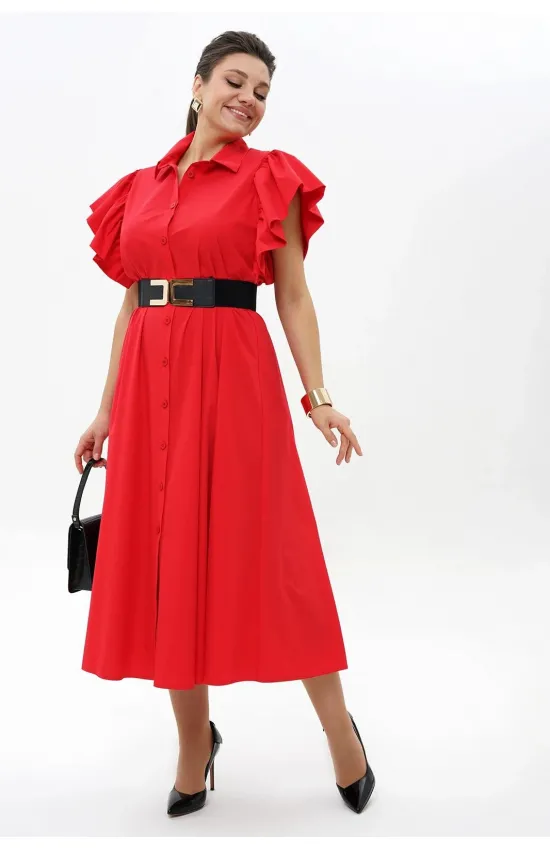 Платье Alani 2445 красный