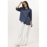 Блузка Ma Cherie 1067 темно-синий