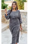 Платье Vittoria Queen 27103 меланж серый Платье Vittoria Queen 27103 меланж серый