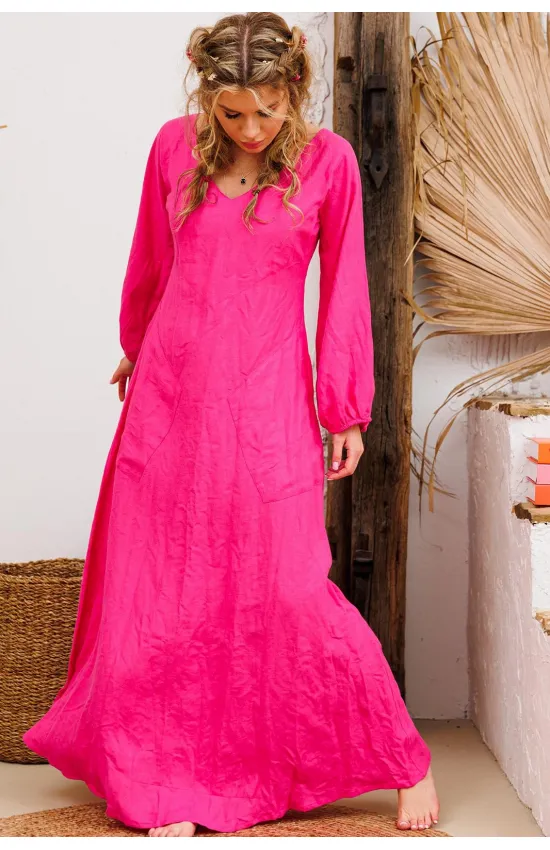 Платье Амулет 9924 фуксия 170