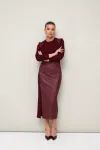 Платье Pur Pur 11-337/3 Бордовый