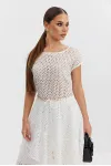 Платье Vesnaletto 4410-2 белый