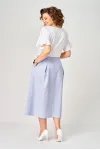 Юбка Rumoda 2290 голубой Юбка Rumoda 2290 голубой