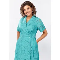 Платье Mira Fashion 5539-6 бирюза