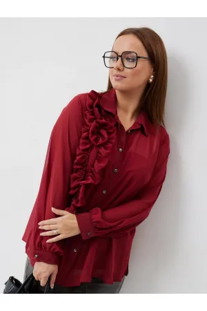 Блузка Condra Deluxe 16300 бордовый