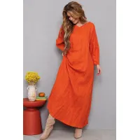 Платье Амулет 9908 апельсин 170