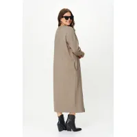 Платье Sova 11255 серый песок