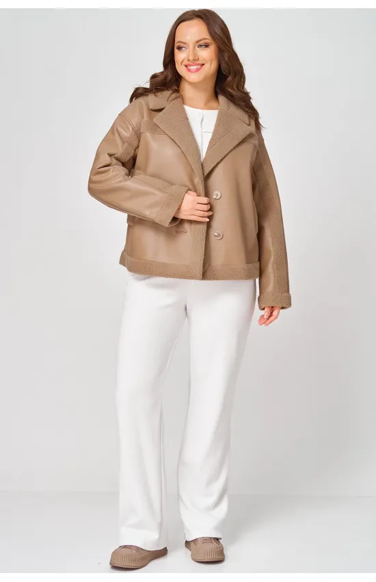 Пальто Диамант 2138 карамель