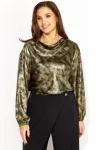 Блузка Таиер 1423 золотистый