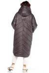 Пальто Диамант 2115 горький шоколад