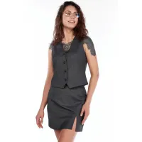 Жилет Lady Three Stars 2431 серый