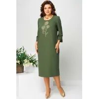 Платье Асолия 2711 зеленый