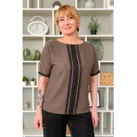 Блузка Rumoda 2216 коричневый