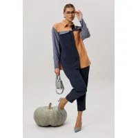 Брюки Anelli 1747 Глубина ночи