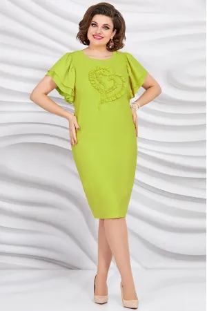 Платье Mira Fashion 5404 салатовый