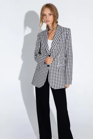 Пиджак Pirs 4585 черно-белый