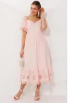 Платье Мода-Юрс 26-2980 пудра