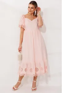 Платье Мода-Юрс 26-2980 пудра