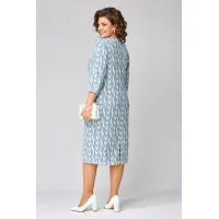 Платье Орхидея Люкс 1500 Голубой