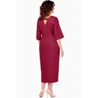 Платье Bagira 1046 бордовый
