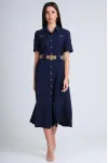 Платье Moda-Versal 2298 тёмно-синий new