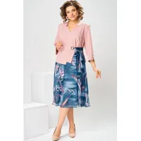 Платье Romanovich 1-2798Д голубой Платье Romanovich 1-2798Д голубой