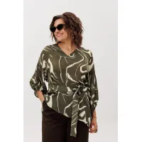 Блузка Anelli 1665 лесная осока